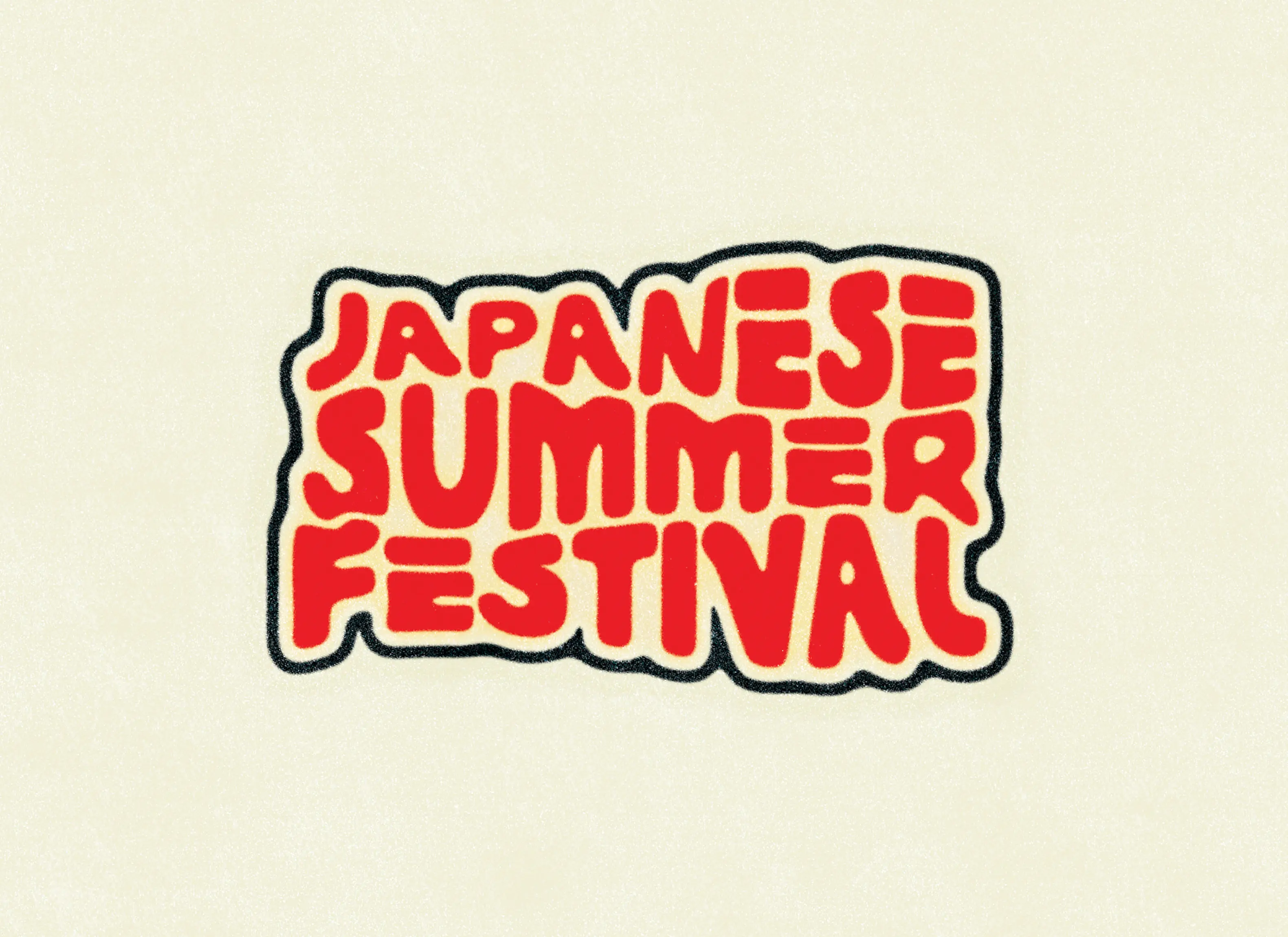Japanese Street Festival Poster Design