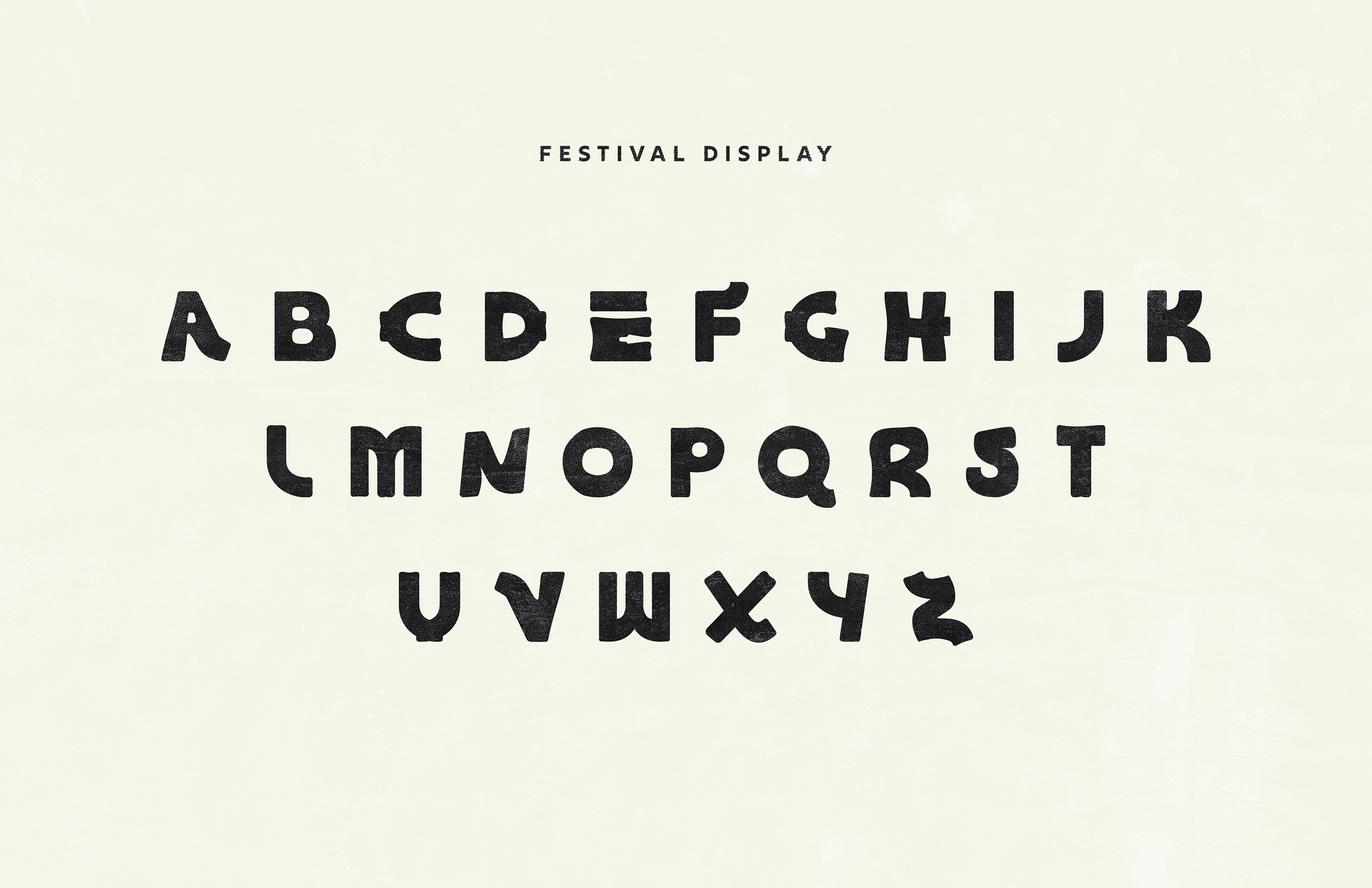 Festival Typeface
