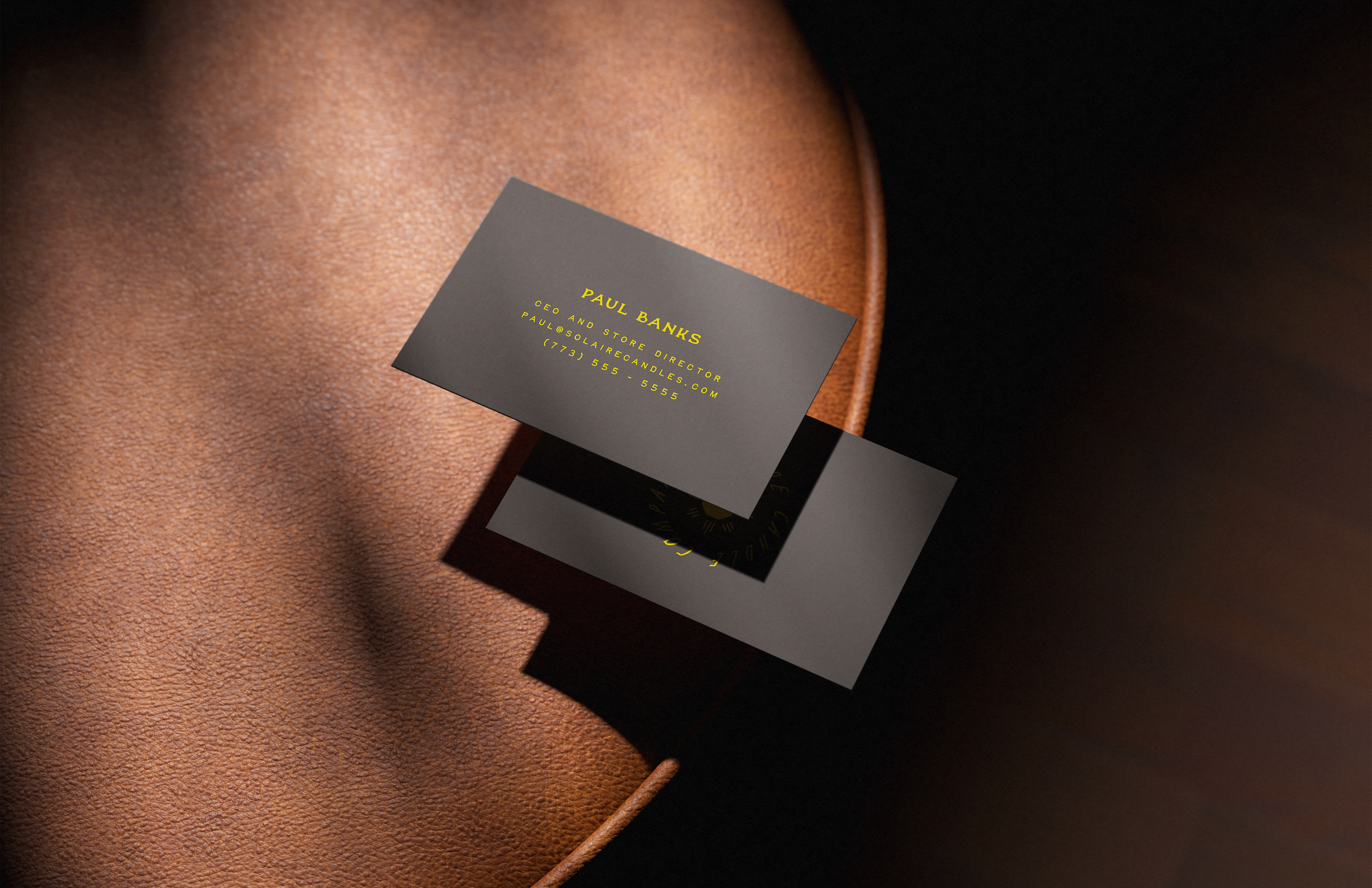 Solaire Business Cards